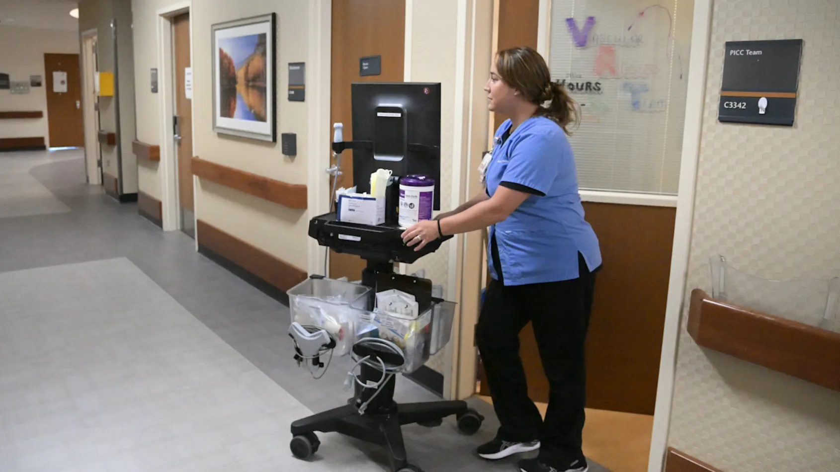Can't find a vein? Call a vascular access nurse