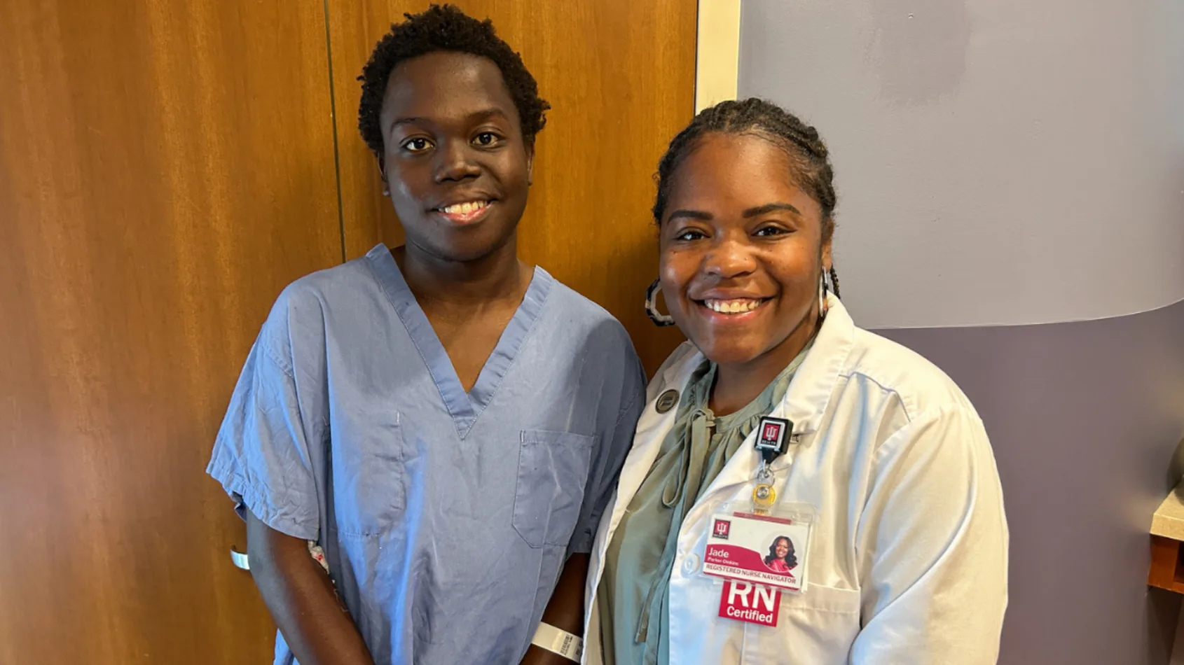 Strength in support: Patient leans on sickle cell nurse navigator at IU Health West