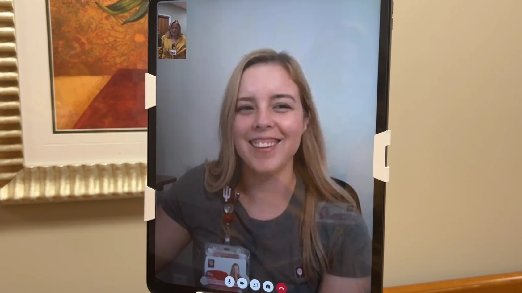 Virtual nurses support team, patients at IU Health North
