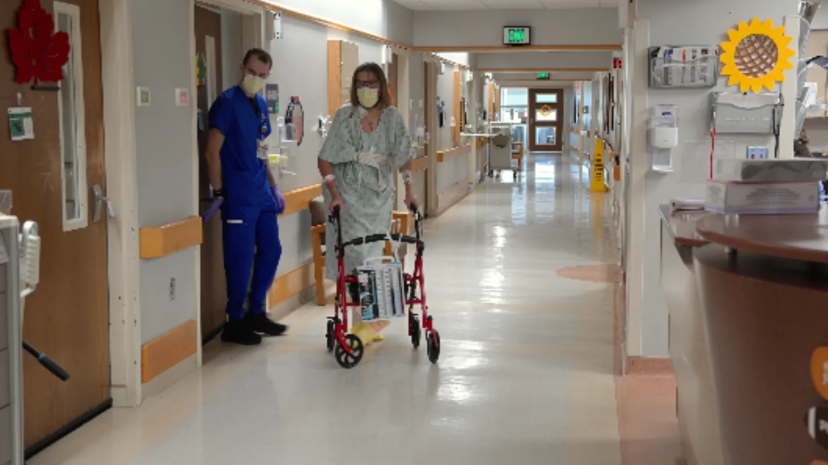 Heart transplant patient says physical therapy crucial to good outcome