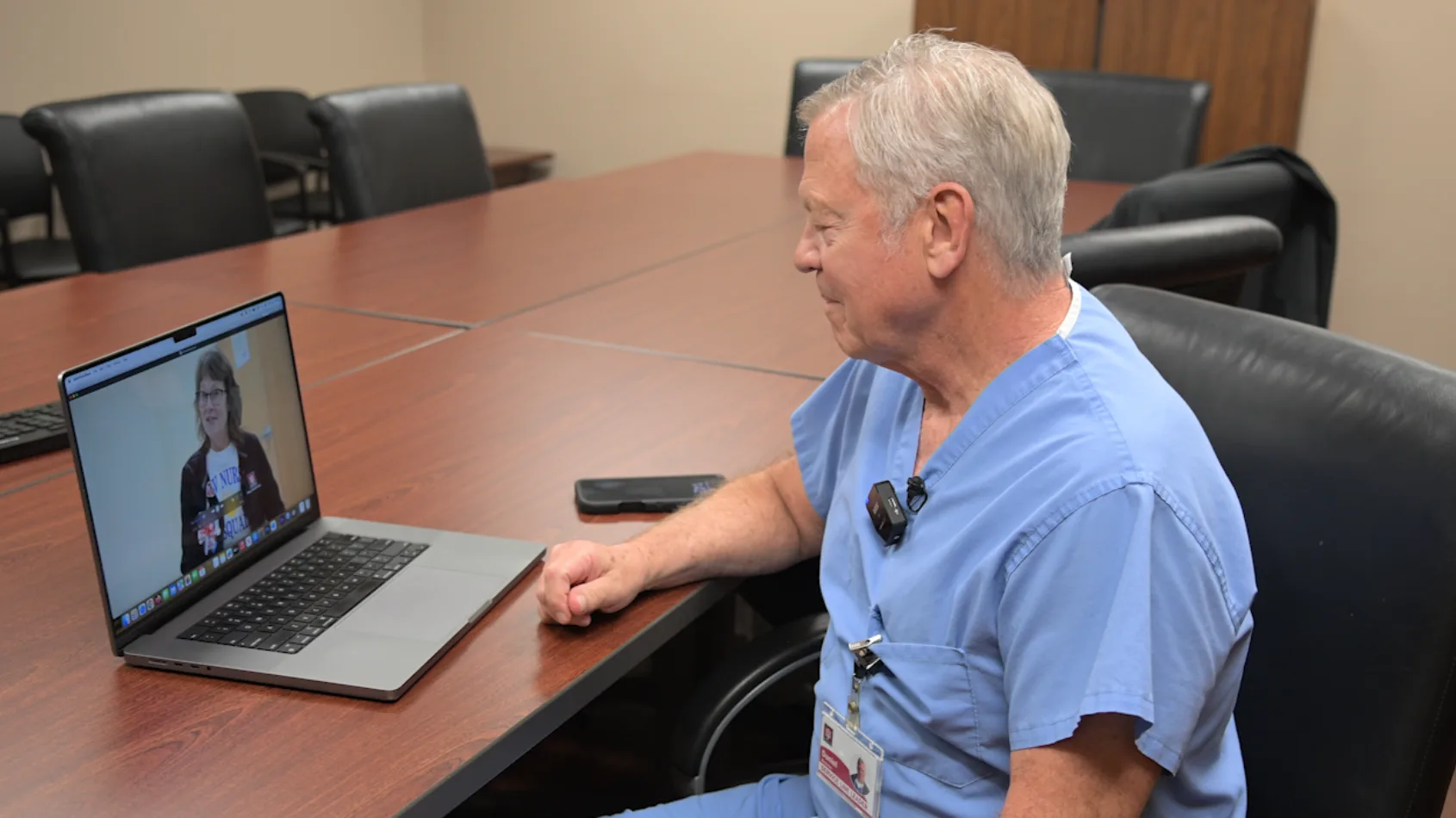 Clinicians thank beloved surgeon who's eying retirement