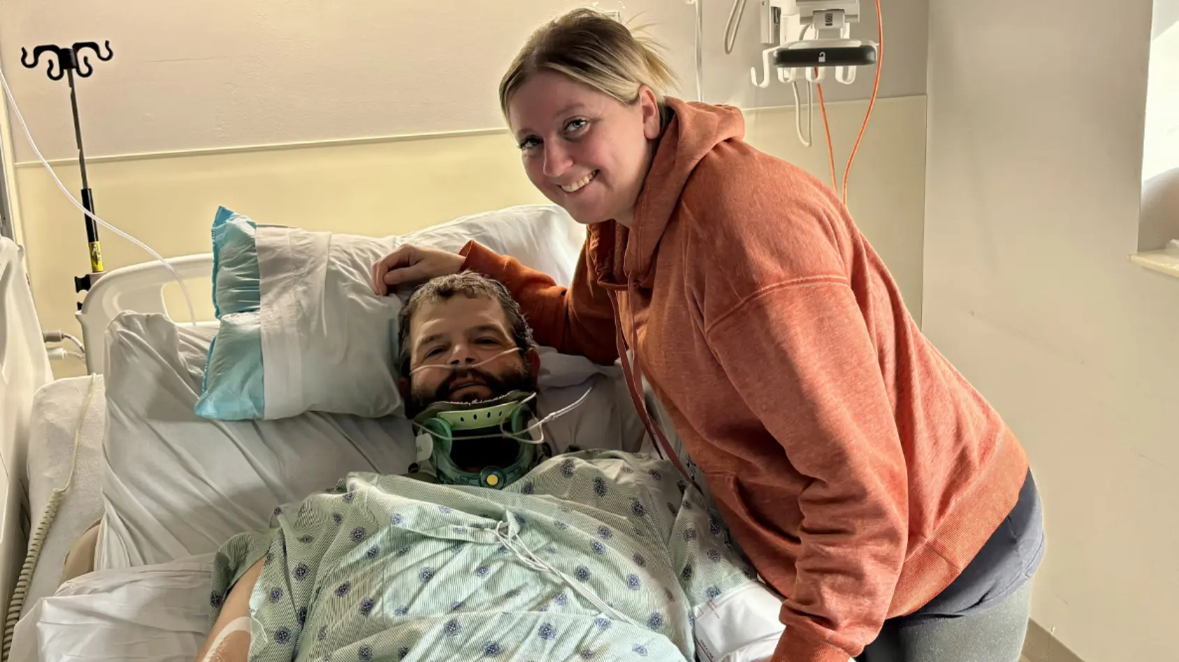 Hunting accident brings a companion and common bond to Methodist Hospital