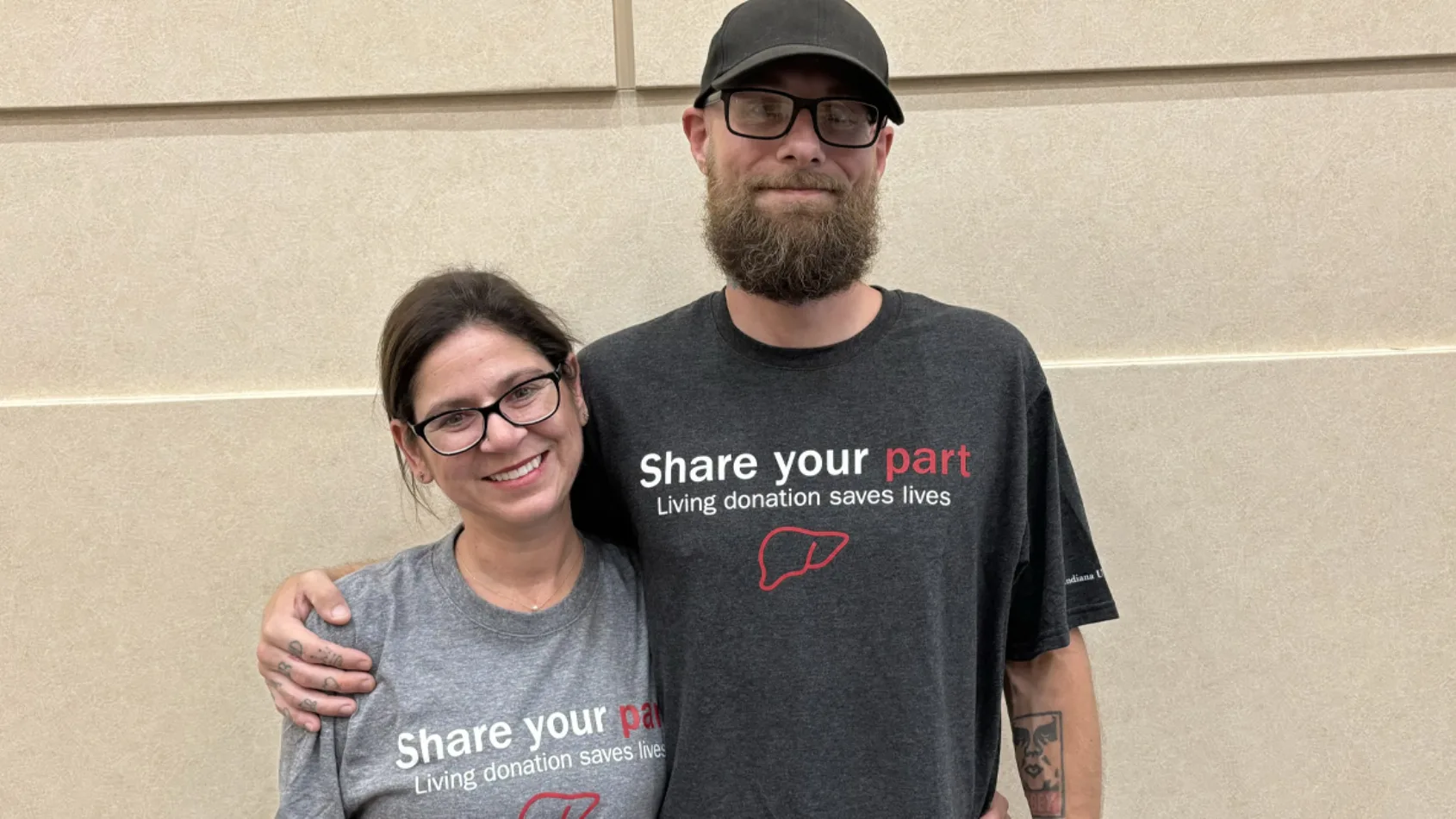 He had her heart in middle school; now she has his liver