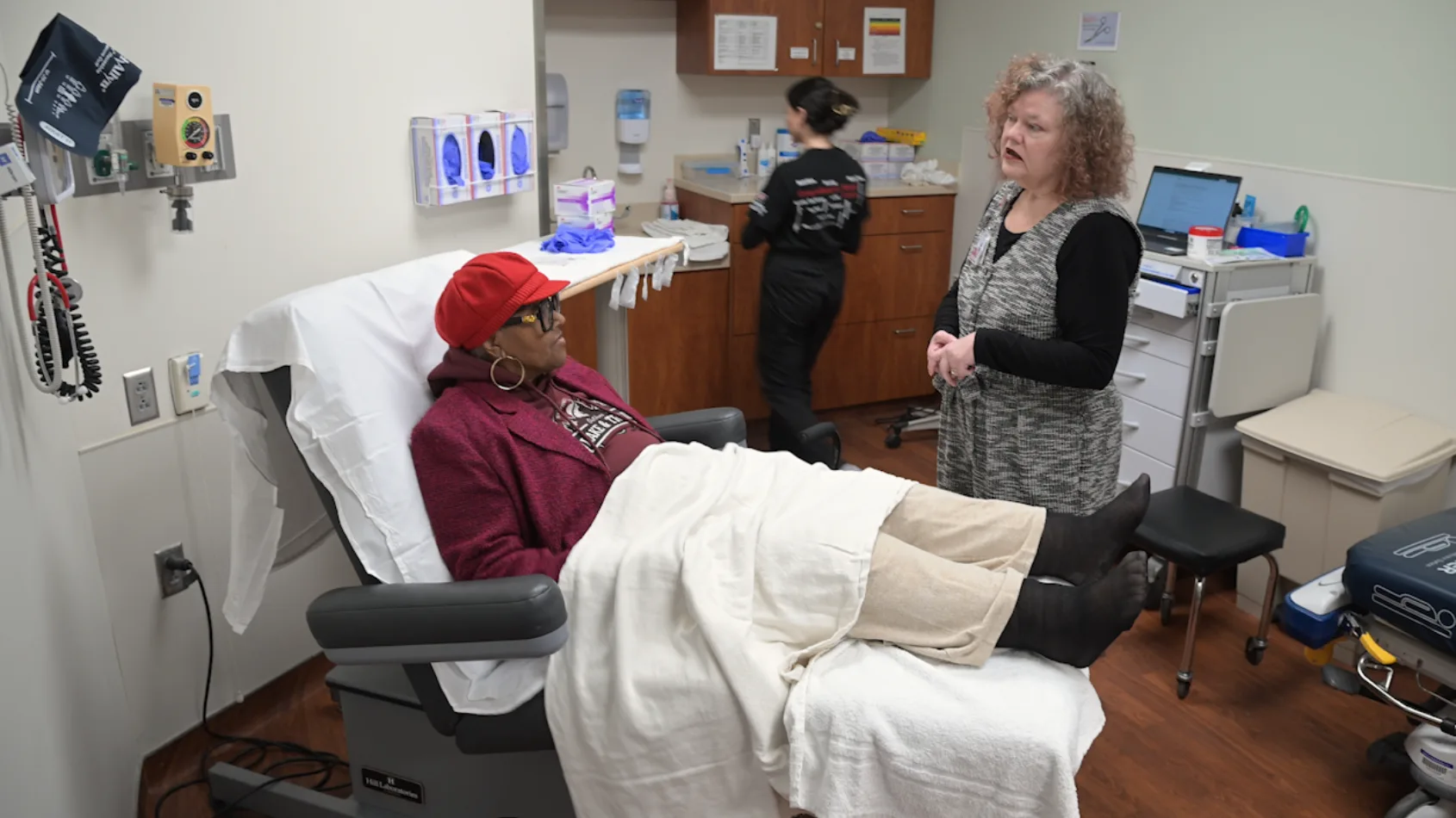 Social worker making positive impact on wound care patients