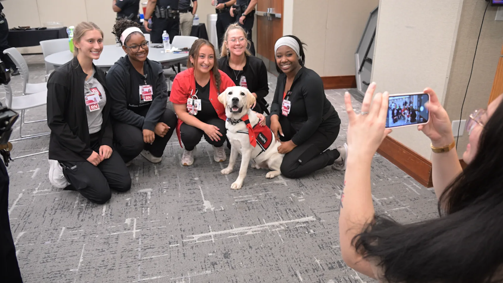 Therapy K9, Elliott joins IU Health team