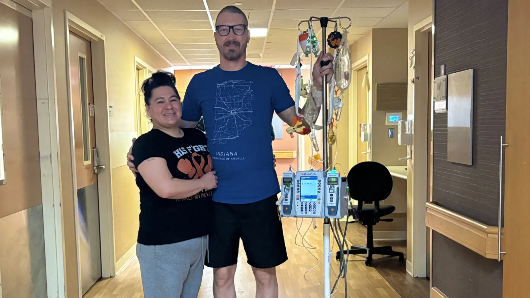 From West Virginia to Indiana; through robbery and loss; cancer is part of their journey