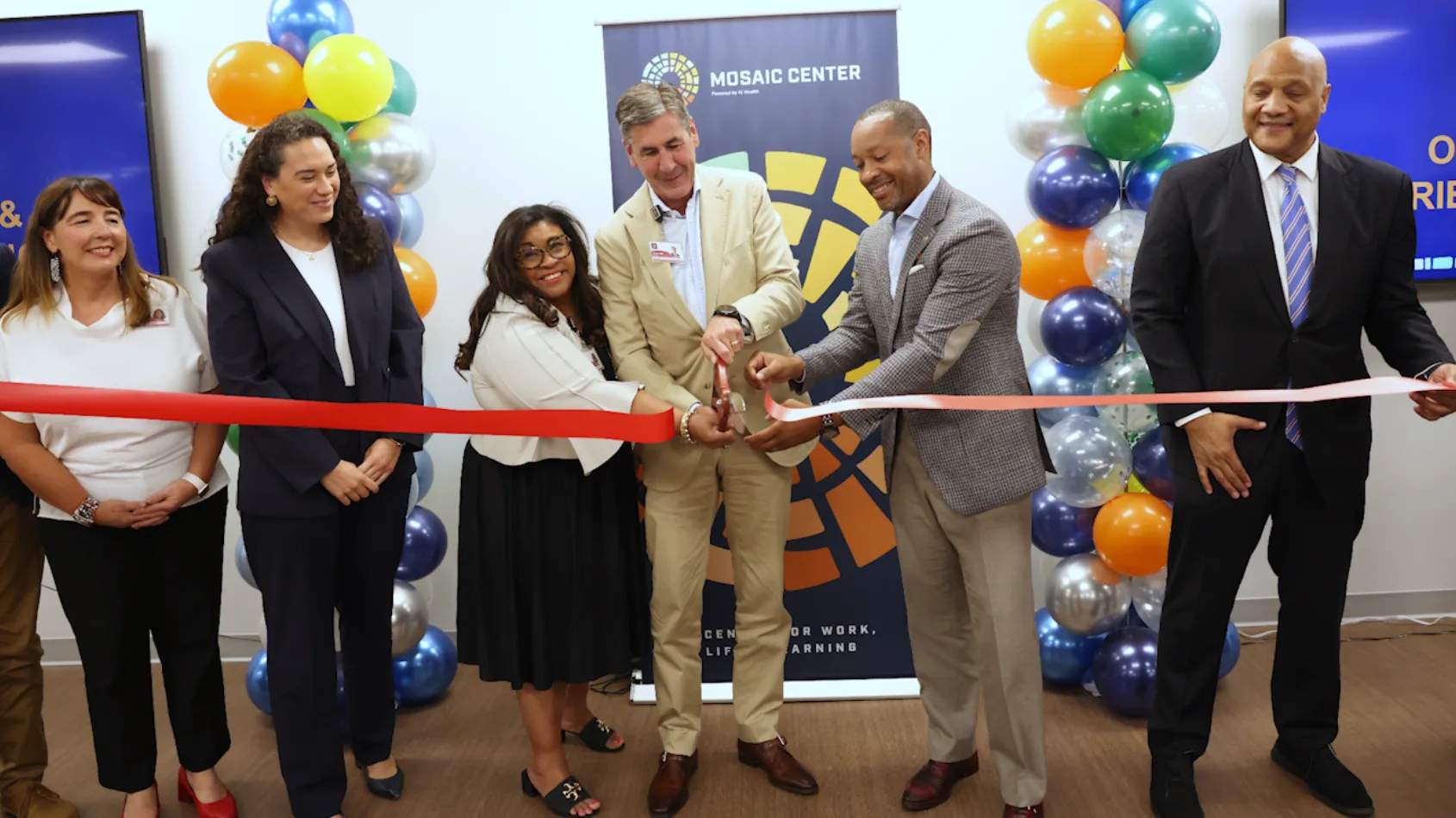 Celebrating new Mosaic Center aimed to train tomorrow's healthcare workers