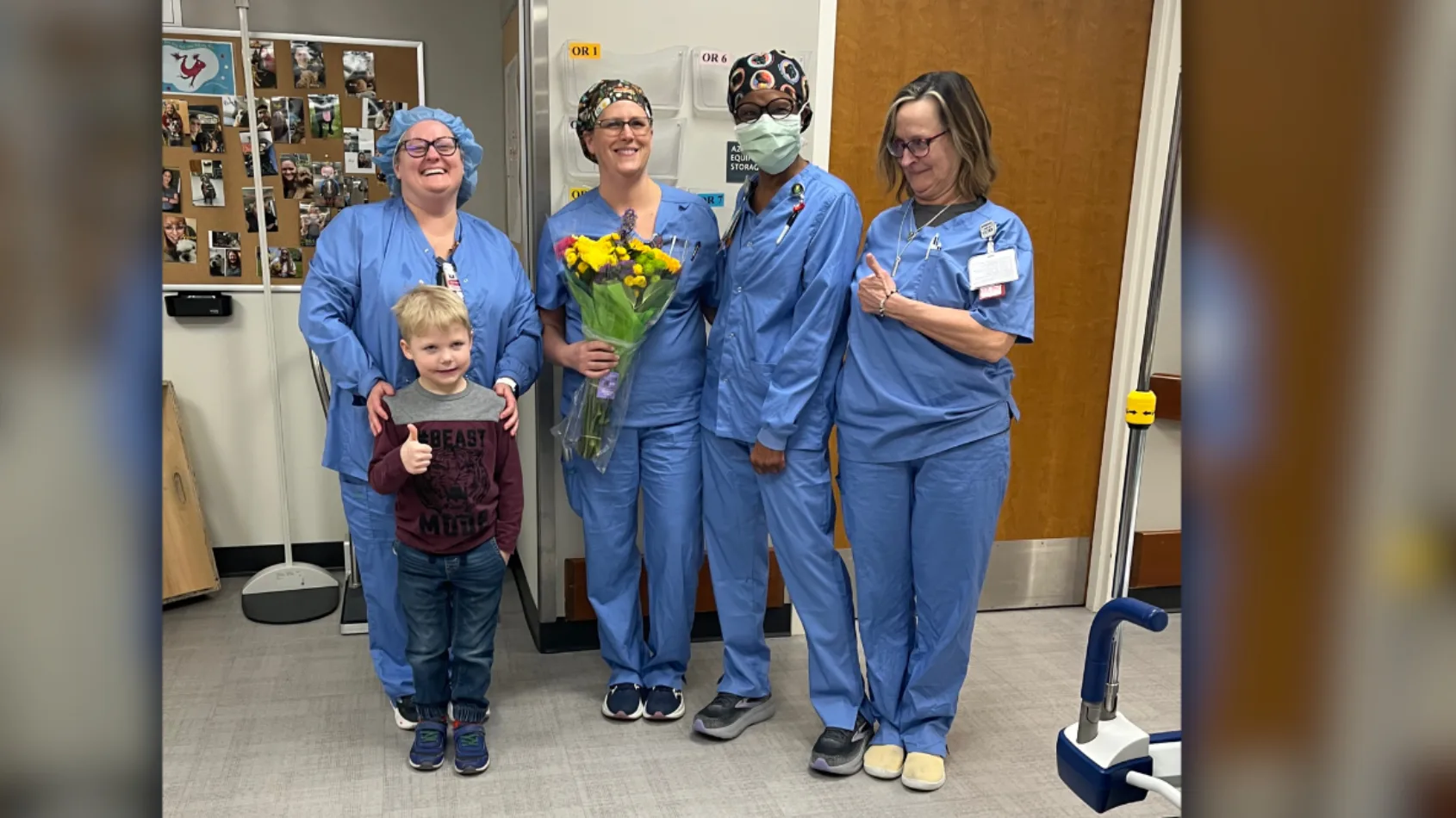 Mom grateful to IU Health West team for saving 5-year-old's life