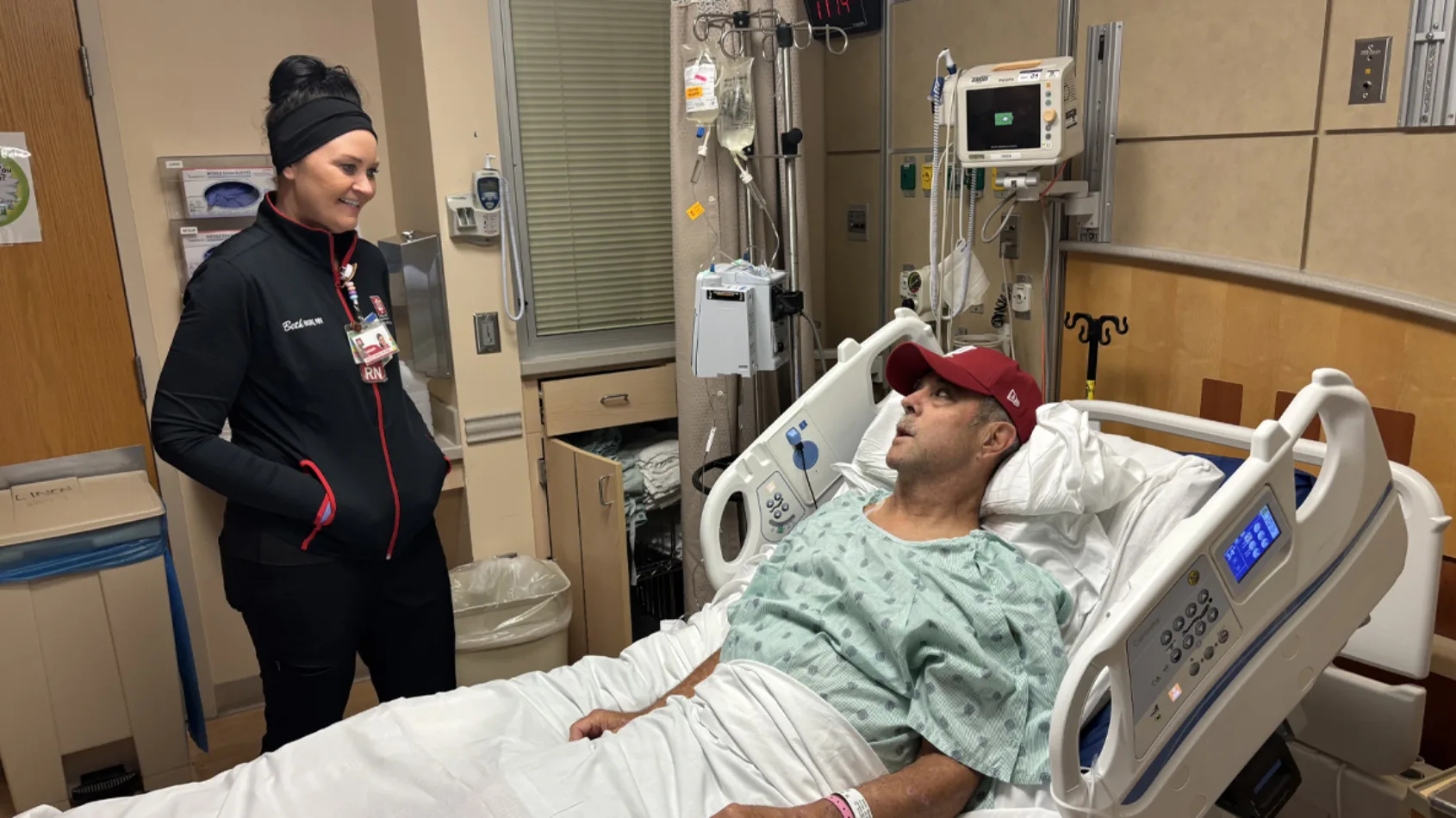 Nurse, former corrections officer provides care for transplant patients, victims of violence