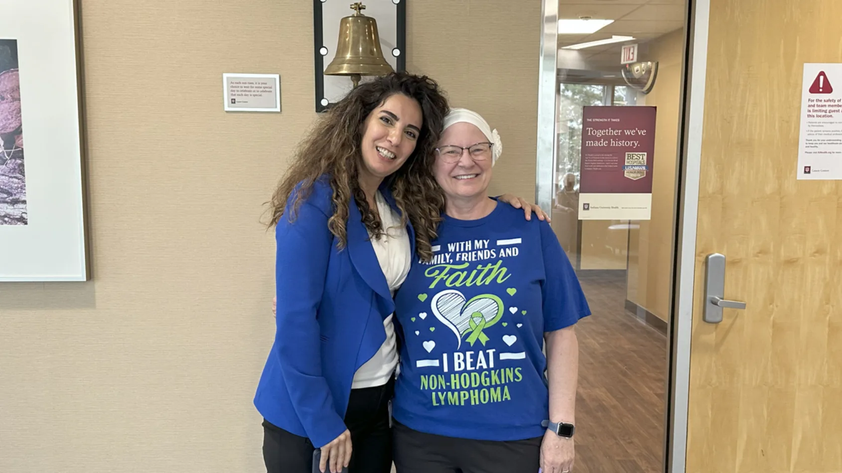 A patient named ‘Rita’ is grateful for a doctor named ‘Rita’