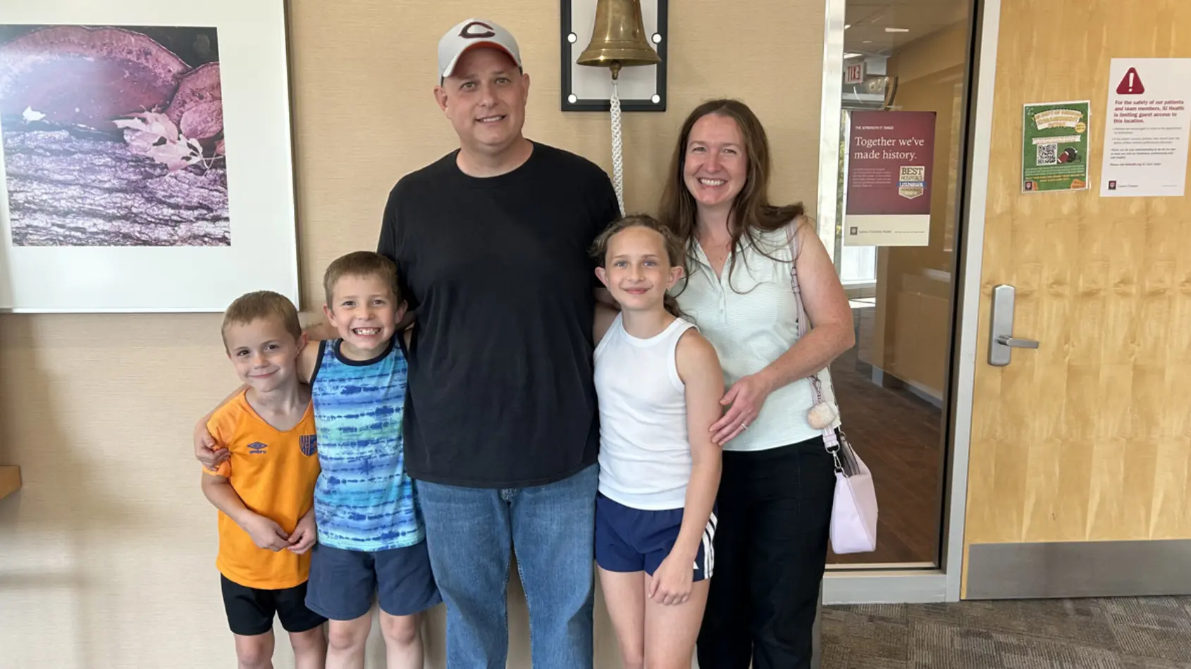 Father diagnosed with testicular cancer grateful for his company’s support