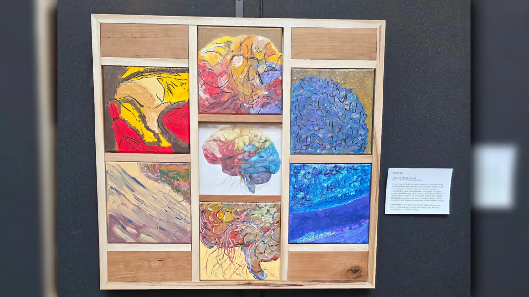Patients, caregivers living with neuro conditions find synergy through art therapy