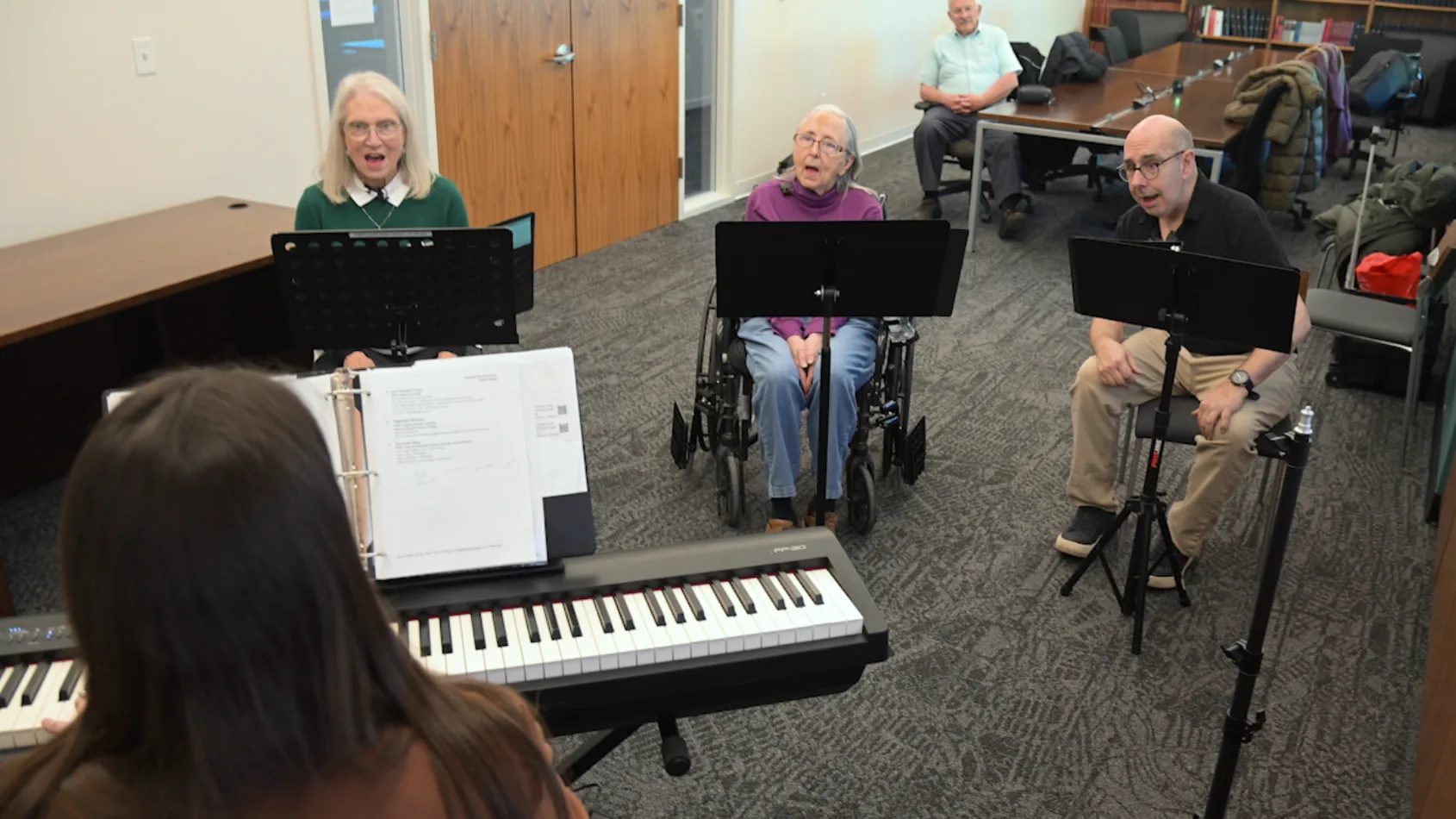 Parkinson’s Choir members hitting the right notes to slow disease progression