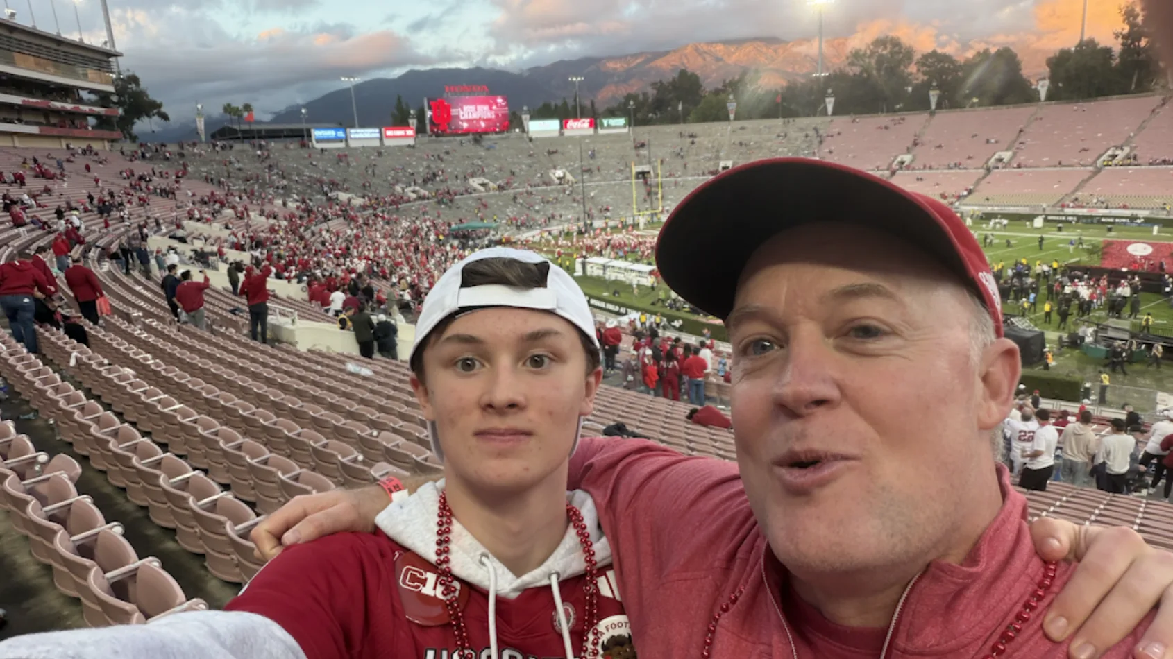 IU Health social worker cherishing every second of IU Football's playoff run