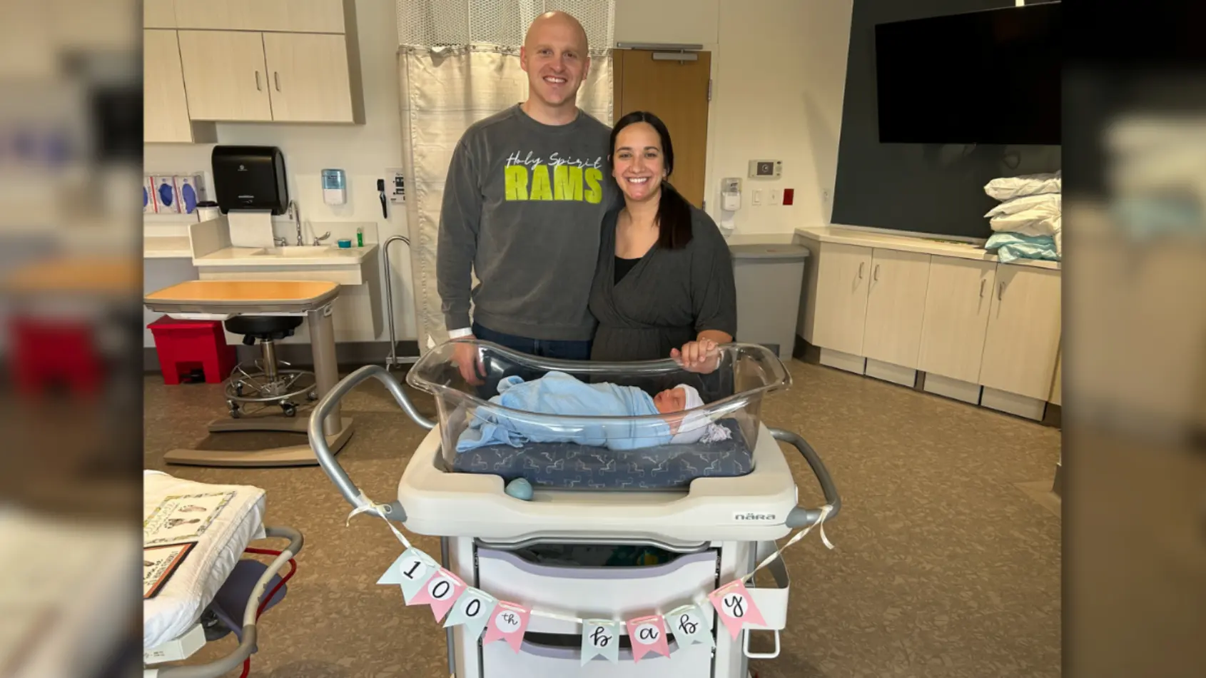 IU Health Fishers welcomes 100th baby