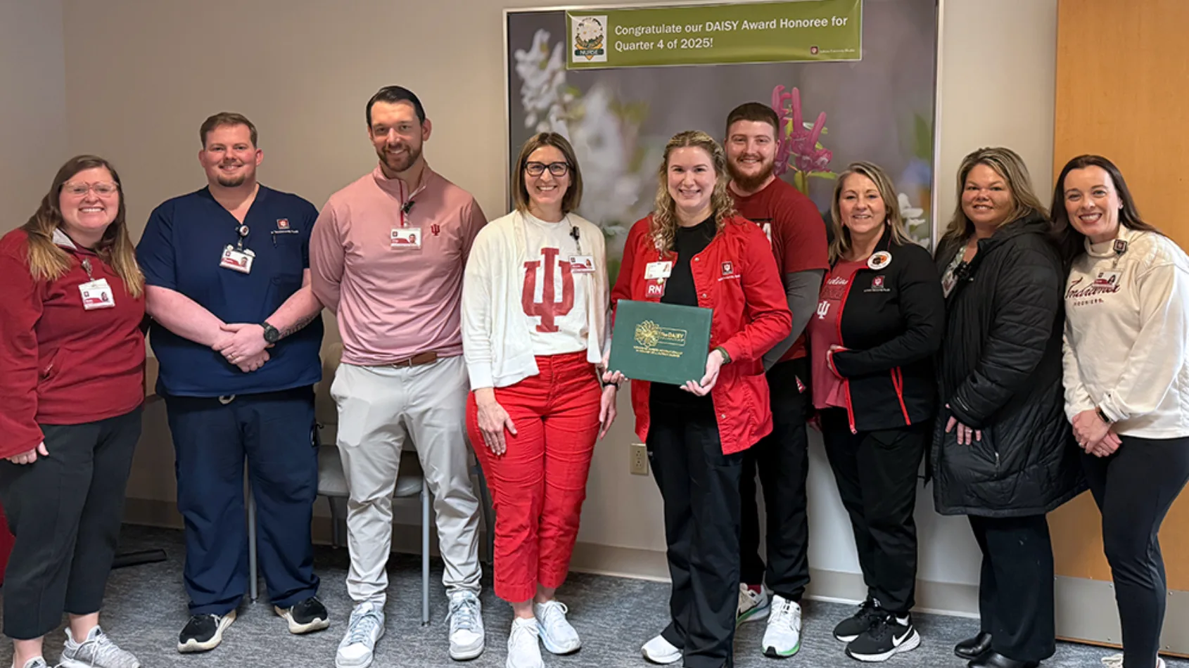 Bloomington IU Health Primary Care registered nurse and DAISY Award winner highlights purpose and patience