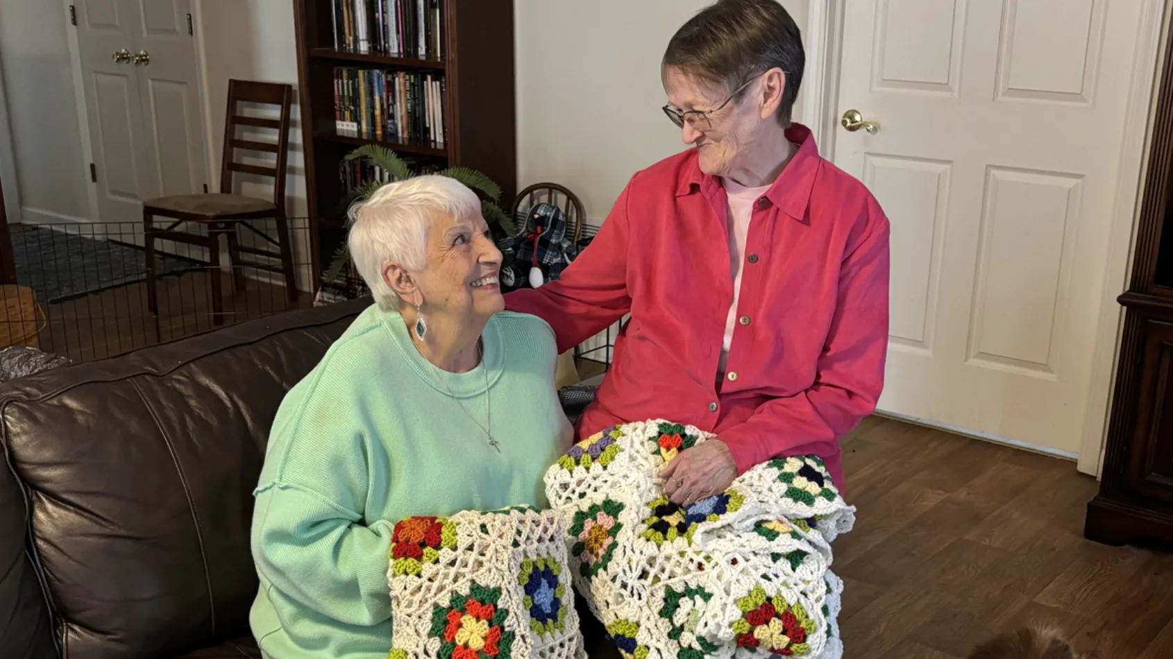 Friendship stitched together by common threads