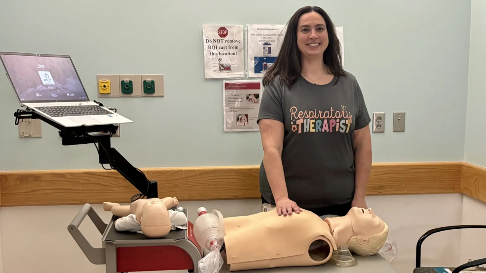 Respiratory therapist helps save life of local gym enthusiast