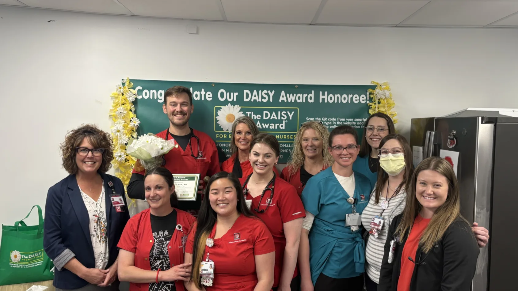 Bloomington DAISY Caleb Freeman's goal is to connect, empower and support patients