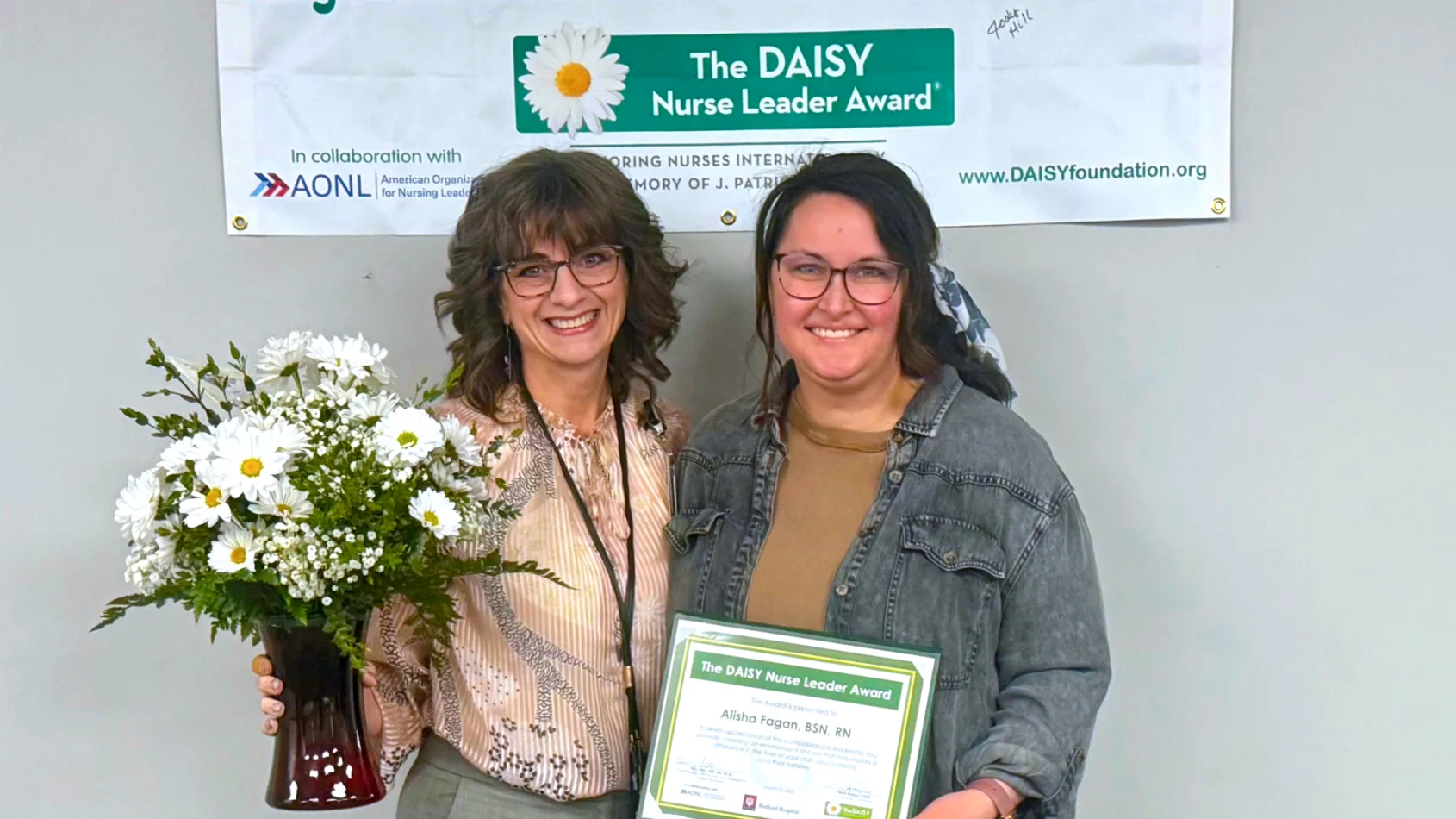 Bedford DAISY Nurse Leader serves and supports her team