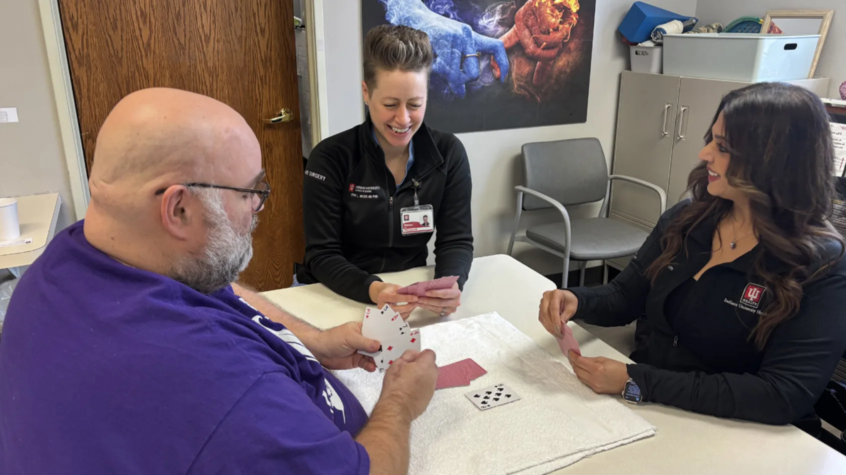 Woodworking accident: Surgeon, occupational therapist help patient save thumb