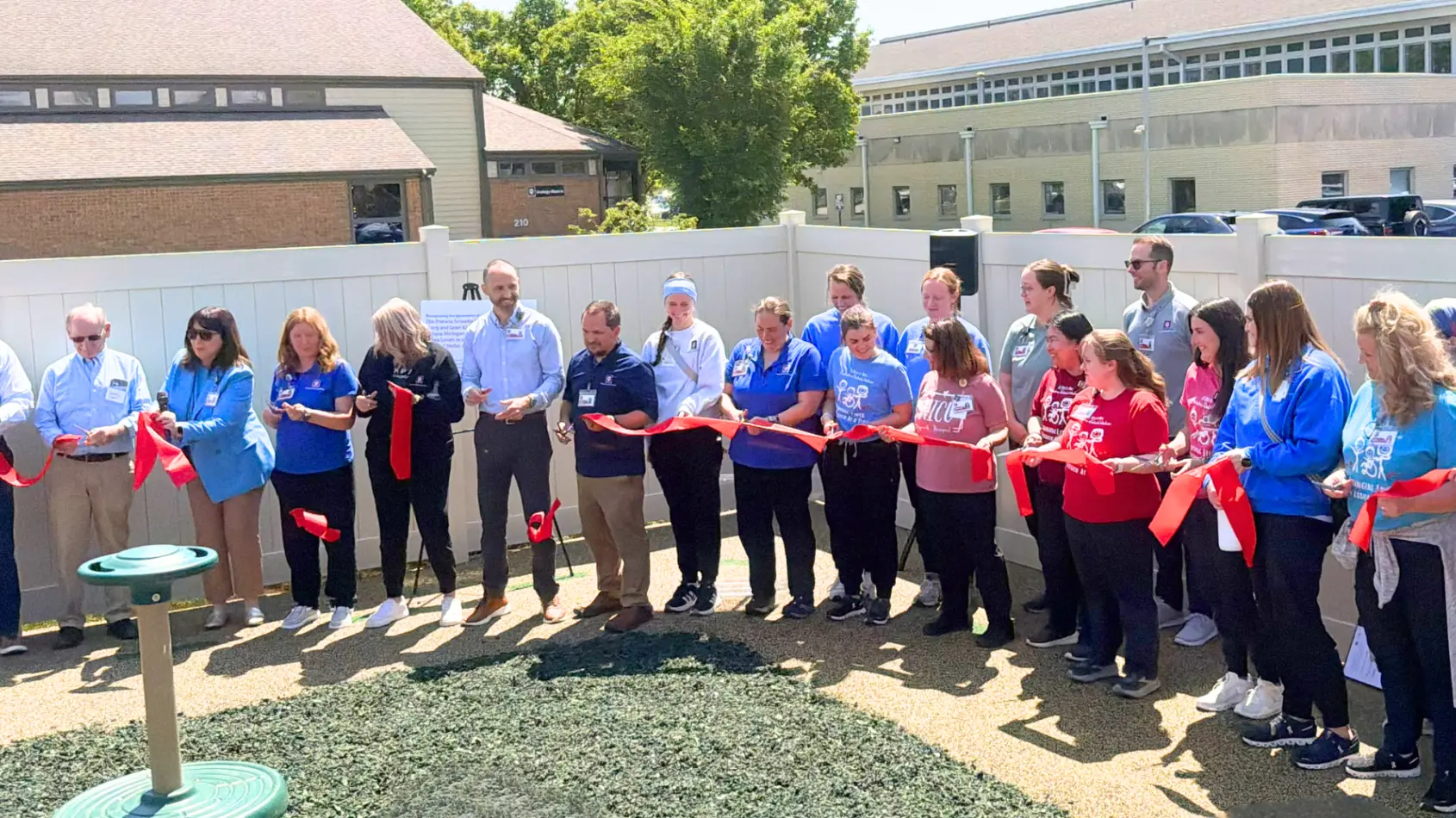 Community celebrates opening of IU Health Pediatric Rehabilitation Outdoor Space
