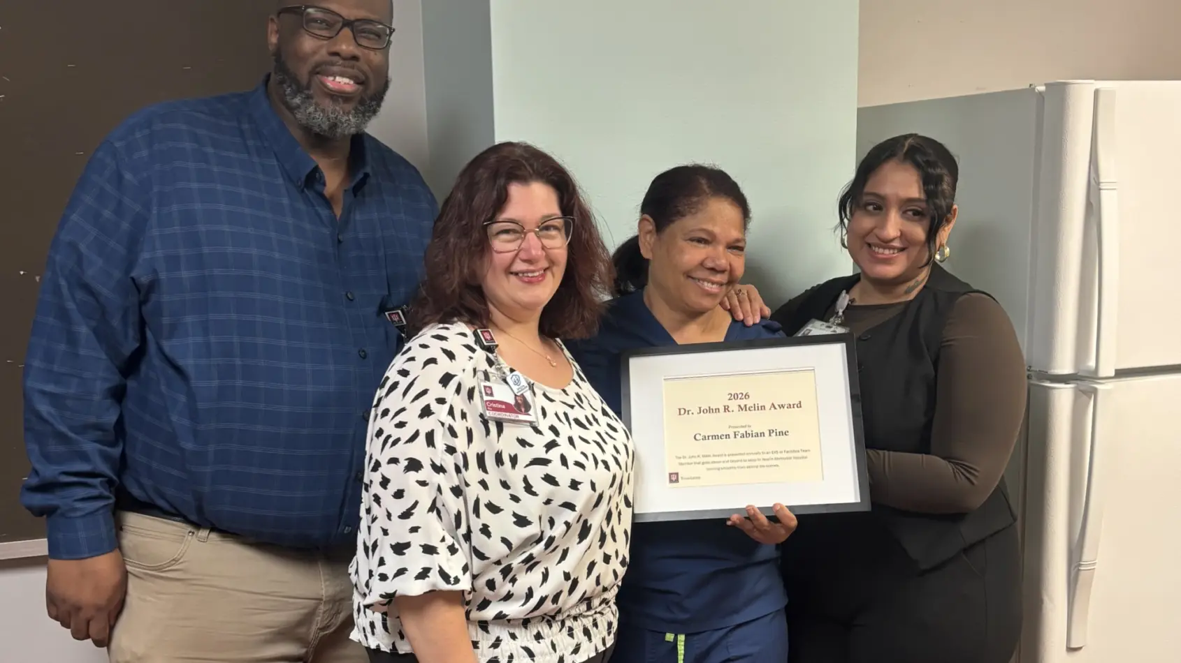 A light in every moment: celebrating 2026 Melin award recipient Carmen Fabian Pine