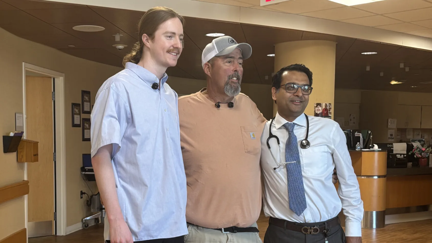 Stem cell recipient-donor meet in emotional celebration