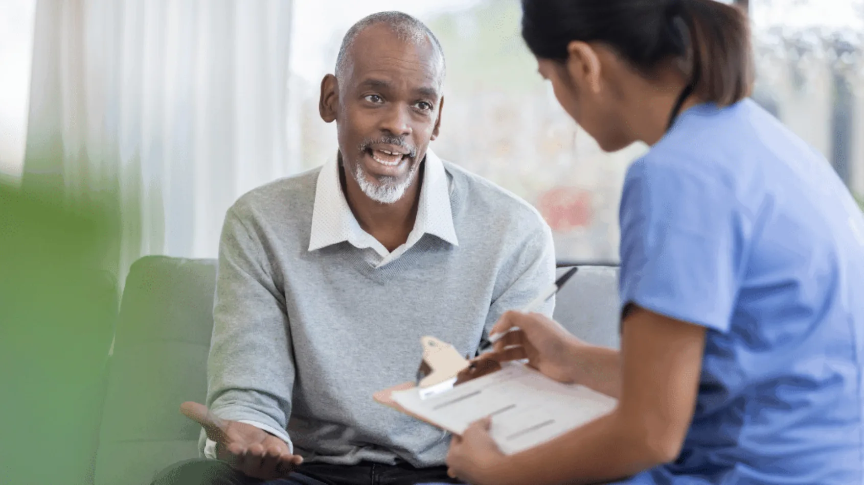 Helping patients with aphasia reconnect through communication and care