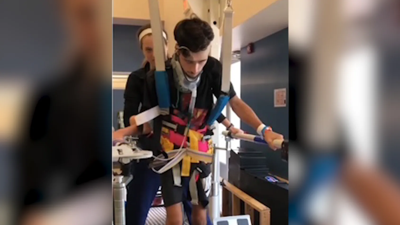 Recovering from spinal cord injury: Tommy's story