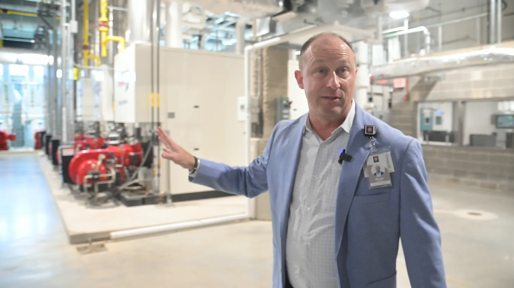 Take a look inside IU Health's new Central utility plant (CUP)