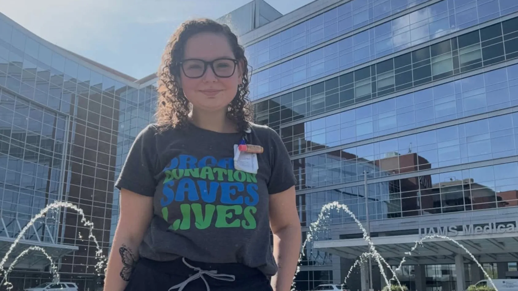 A year after a multi-organ transplant: Nursing student returns to Arkansas home