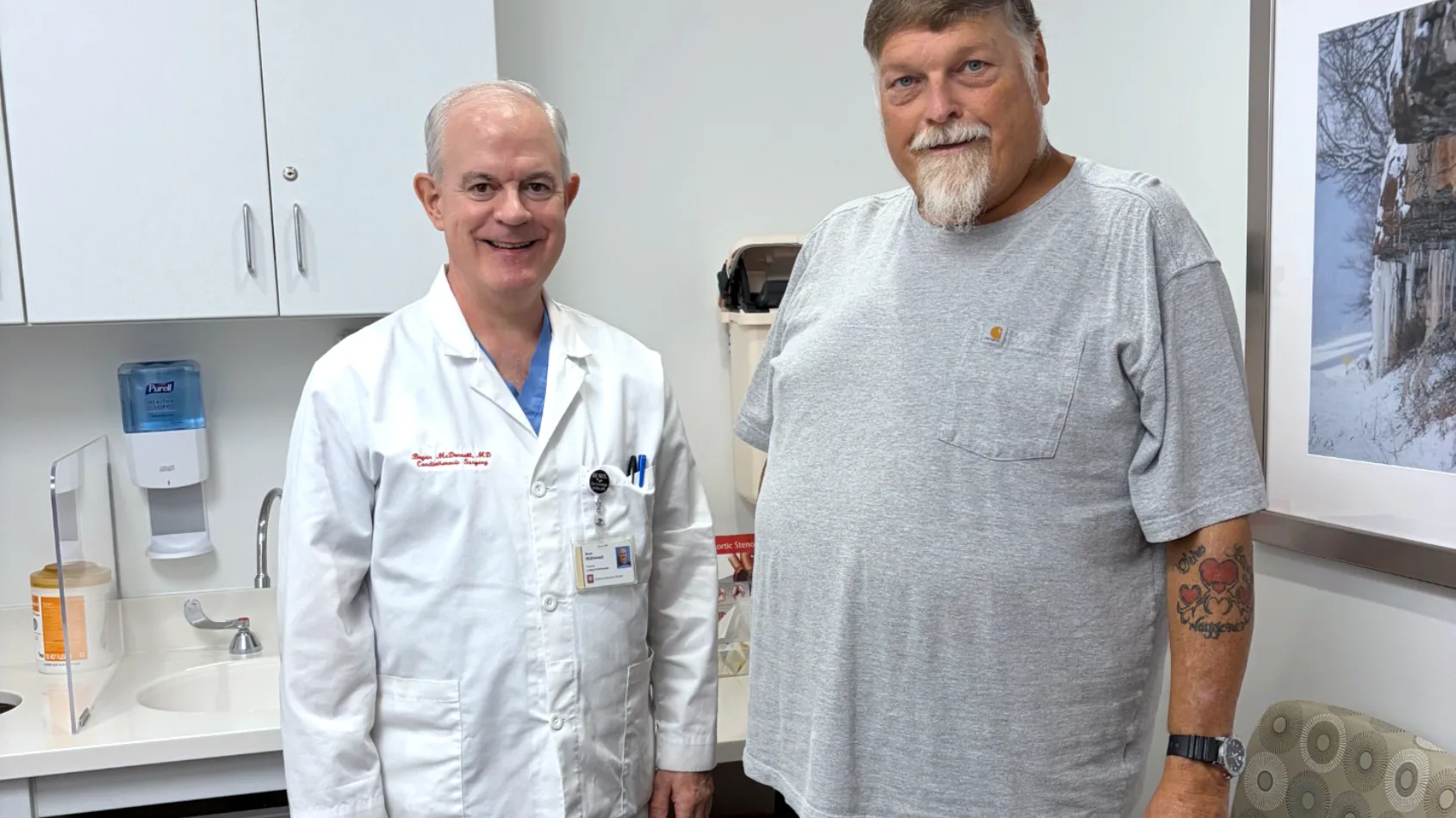 A second opinion gives Linton man a second chance