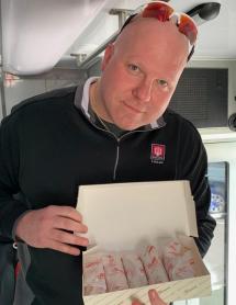 LifeLine crew receives special delivery from super model Chrissy Teigen