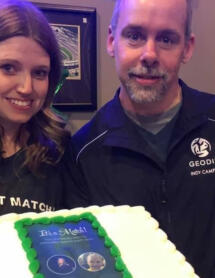 Co-worker answers call; Provides gift of life