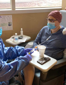 Diagnosis: Hodgkin’s lymphoma - She spent her birthday in the hospital