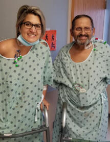 He needed a liver; His niece was the giver
