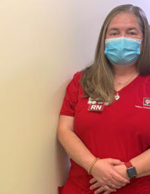 Nurse, mother of three, started career cleaning hospital rooms