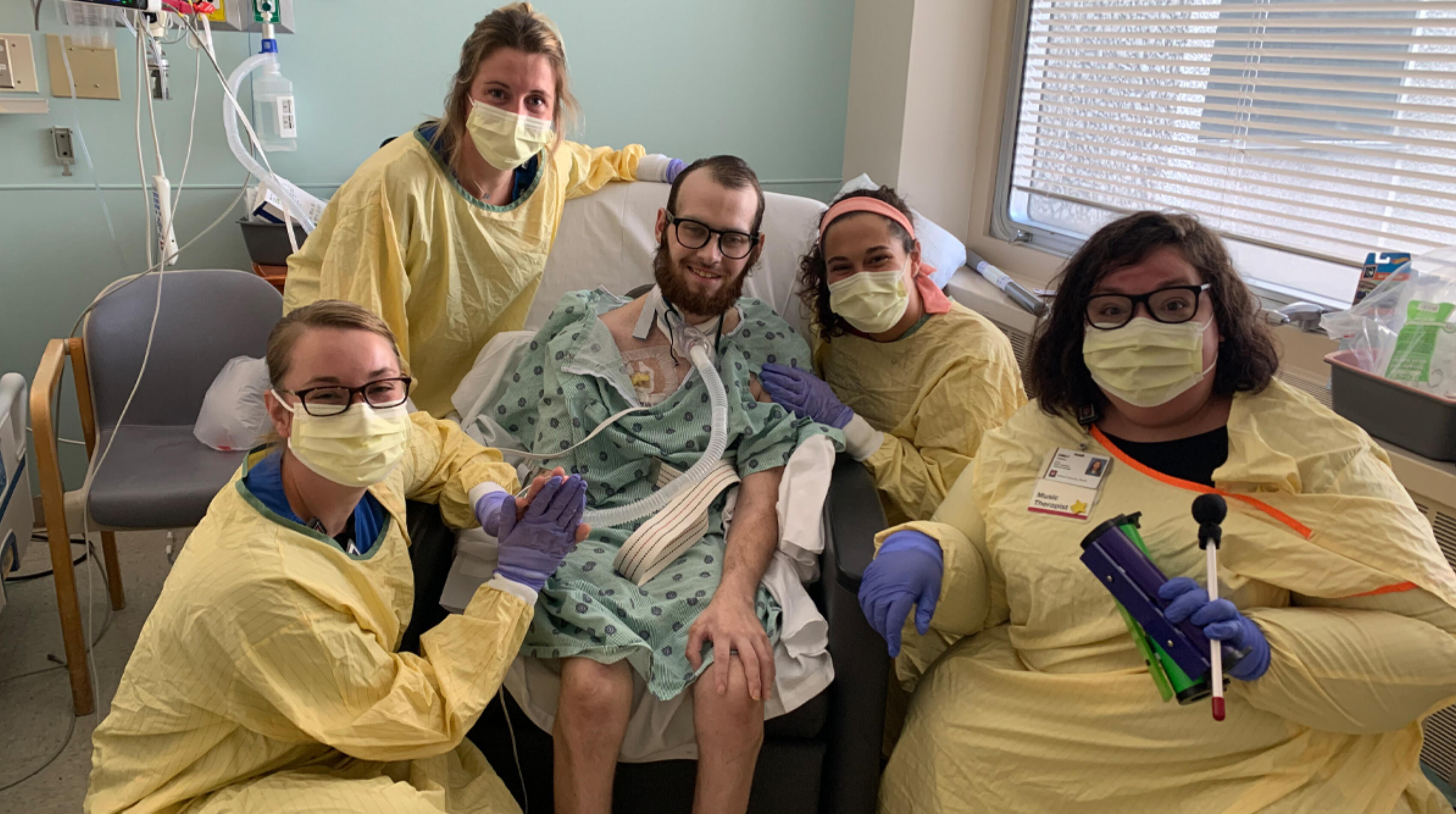 Patient empowered by small steps; Gives team, family members hope