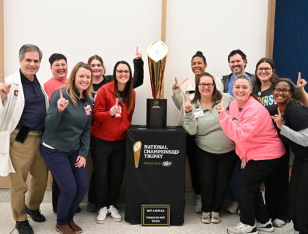 Hoosiers in the halls at IU Health Bloomington