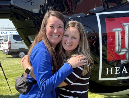 A victory lap for recovery: Physical therapist and patient reunite ahead of Indy 500