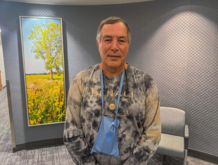 A routine stress test saved his life