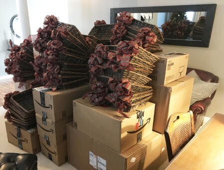 ‘Baskets of Cheer’ boost front-line teams