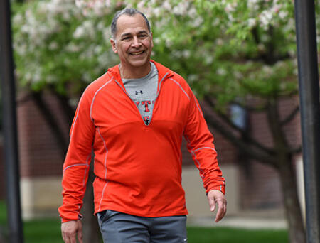 If He Can’t Run Through Life, He’ll Walk