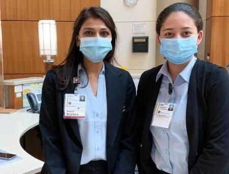 Guest Relations team members work to provide patients and visitors with a memorable experience