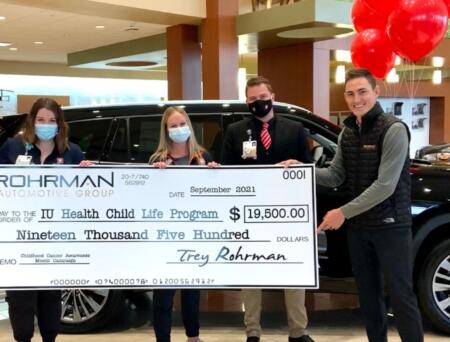 IU Health Arnett Hospital gifted nearly $20,000 from Rohrman Automotive Group