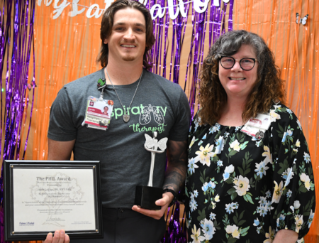 Respiratory therapist, Jacob Lesage honored with prestigious PHIL Award