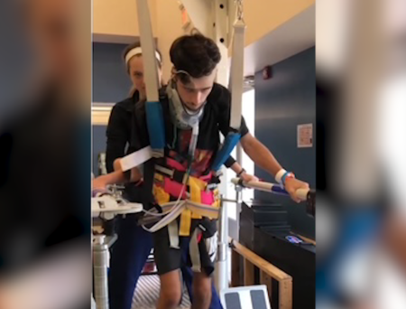 Recovering from spinal cord injury: Tommy's story