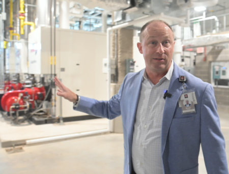 Take a look inside IU Health's new Central utility plant (CUP)
