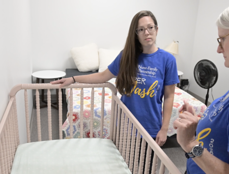 Guided through pregnancy, former patient is now guiding others